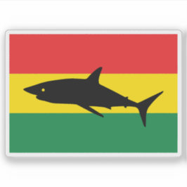 The Kingdom of Abemama flag (1889–1892), Kiribati シール