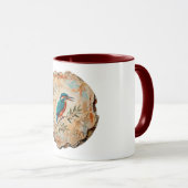 The Kingfisher Fragment: Pompei’s Azure Messenger  マグカップ (正面右)