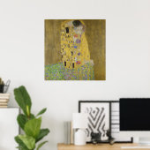 The Kiss by Gustav Klimt - poster ポスター (ホームオフィス)
