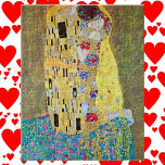 The Kiss by Gustav Klimt, Vintage Art Nouveau ジグソーパズル<br><div class="desc">The Kiss (Der Kuss) (1907/08) by Gustav Klimt is probably his most famous work. Klimt began work on it in 1907 and it is the highpoint of his so-called 'Golden Period'. The Kiss is a vintage Victorian Era Symbolism fine art love and romance painting featuring a romantic couple in various...</div>