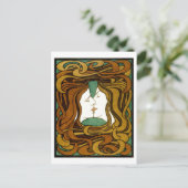 The Kiss by Peter Behrens ポストカード (スタンド正面)