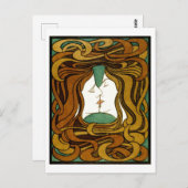 The Kiss by Peter Behrens ポストカード (正面/裏面)