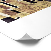 The Kiss (Detail) By Gustav Klimt ポスター (角)