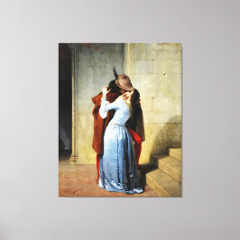 The Kiss - Francesco Hayez Il Bacio  キャンバスプリント
