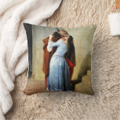 The Kiss - Francesco Hayez Il Bacio クッション (ブランケット)