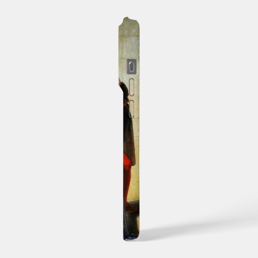 The Kiss - Francesco Hayez Il Bacio  iPhoneケース (左側面)