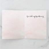 The Kiss - Francesco Hayez Il Bacio Romantic カード (内部)