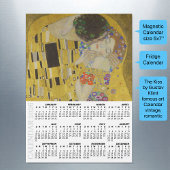 The Kiss Fridge Calendar 2026 / Gustav Klimt