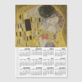 The Kiss Fridge Calendar 2026 / Gustav Klimt (正面)