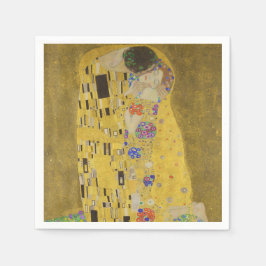 The kiss - Gustav Klimt スタンダードカクテルナプキン