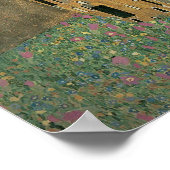 The Kiss, Gustav Klimt ポスター (角)