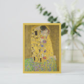 The kiss - Gustav Klimt ポストカード (スタンド正面)