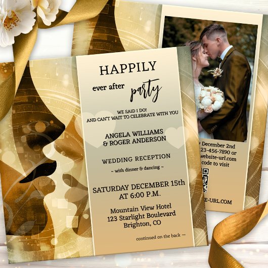 The Kiss Happily Ever After All in One Wedding 招待状