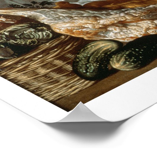 The Kitchen Maid (with Christ, Mary and Martha) c. ポスター (角)