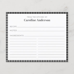 The Kitchen of Name Black Plaidレシピ