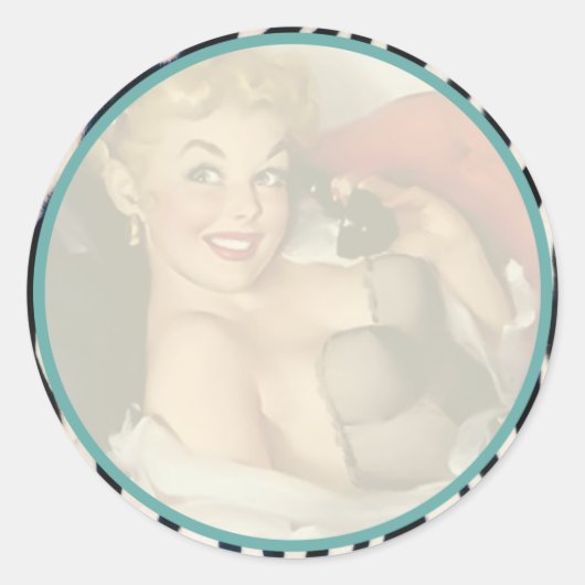 The Kitsch Bitsch :まだ結婚ない! ラウンドシール (正面)