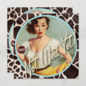 The Kitsch Bitsch ：まだ結婚ない！ 招待状 (正面/裏面)