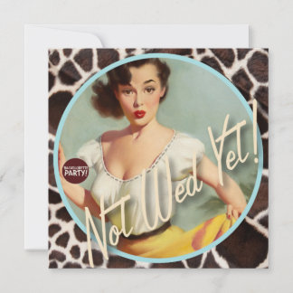 The Kitsch Bitsch ：まだ結婚ない！ 招待状