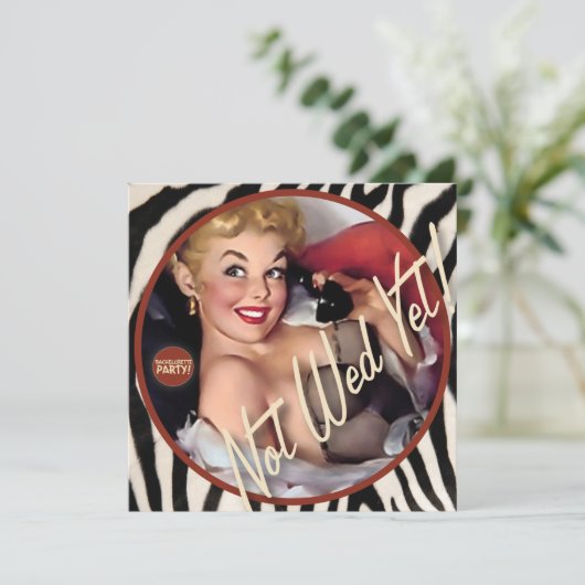 The Kitsch Bitsch ：まだ結婚ない！ 招待状 (スタンド正面)