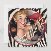 The Kitsch Bitsch ：まだ結婚ない！ 招待状 (正面)