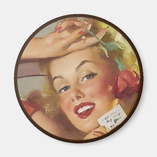 The Kitsch BItsch ：ピンアップポートレート マグネット (正面)