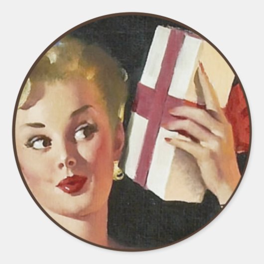 The Kitsch BItsch ：ピンアップポートレート ラウンドシール (正面)