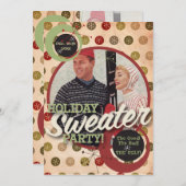 The Kitsch Bitsch ：ホリデーセーターパーティー! 招待状 (正面/裏面)