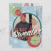 The Kitsch Bitsch :ホリデーセーターパーティー! 招待状 (正面/裏面)