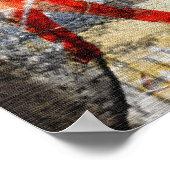 The Kitsch Bitsch :破壊された女性のカーボーイピンアップNo. 1 ポスター (角)