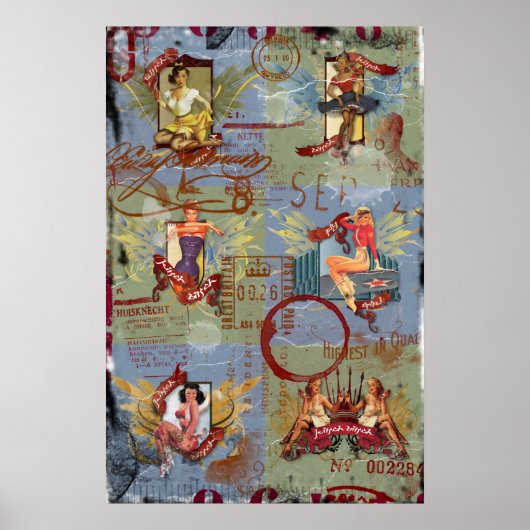 The Kitsch Bitsch:Destroyed Kitsch Bitsch PIn-Ups ポスター (正面)