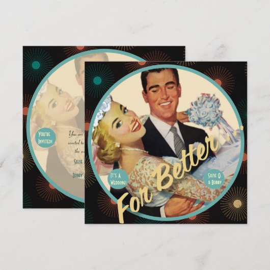 The Kitsch Bitsch : For Better ... 招待状 (正面/裏面)