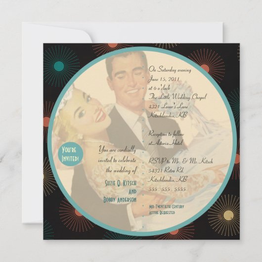 The Kitsch Bitsch : For Better ... 招待状 (裏面)