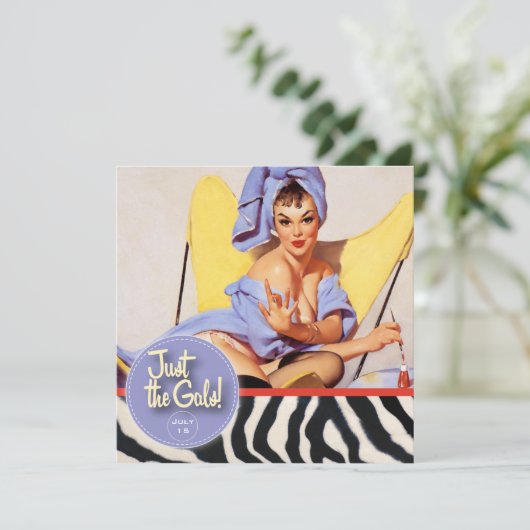 The Kitsch Bitsch : Just The Gals!スパタキュラ！ 招待状 (スタンド正面)