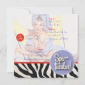 The Kitsch Bitsch : Just The Gals!スパタキュラ！ 招待状 (裏面)