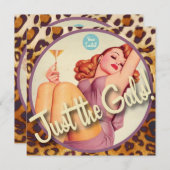 The Kitsch Bitsch : Just The Gals! 招待状 (正面/裏面)