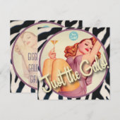 The Kitsch Bitsch : Just The Gals! 招待状 (正面/裏面)