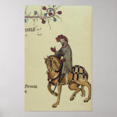 The Knight, facsimile detail from ポスター (正面)