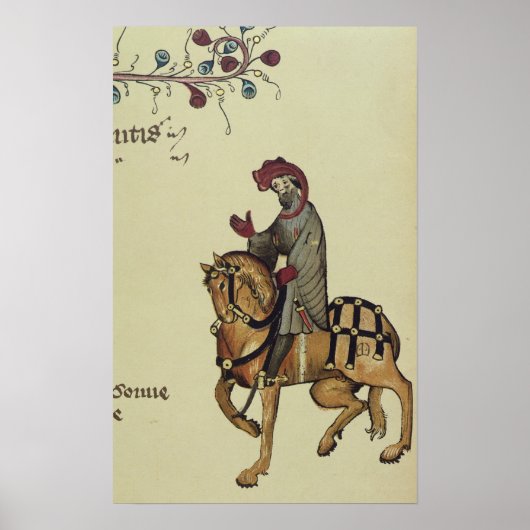 The Knight, facsimile detail from ポスター (正面)