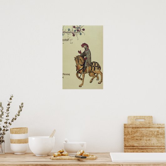 The Knight, facsimile detail from ポスター (キッチン)