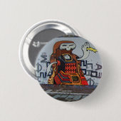 the_krahのgraff (ロンドン) 缶バッジ (正面&裏面)