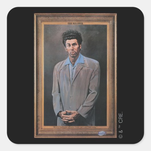 The Kramer Portrait スクエアシール (正面)