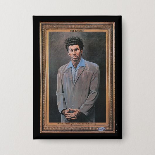 The Kramer Portrait 缶バッジ (正面)