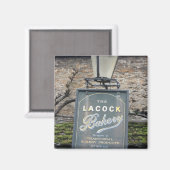 The Lacockベーカリー、Lacock、Wiltshire、英国 マグネット (正面/裏面)