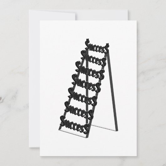 The Ladder of Success 招待状 (正面)