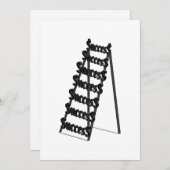 The Ladder of Success 招待状 (正面/裏面)