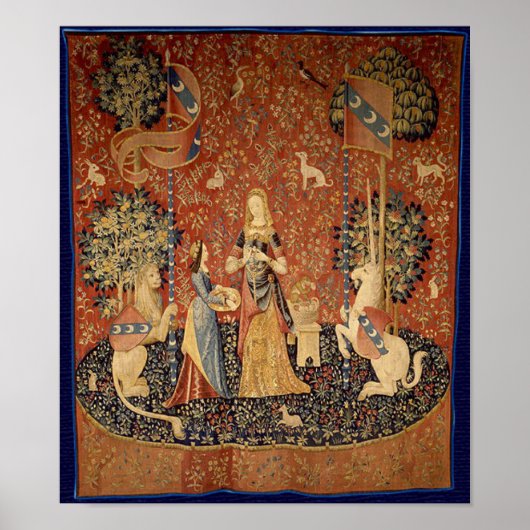 The Lady and the Unicorn ポスター (正面)