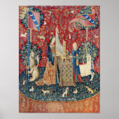 The Lady and the Unicorn, Hearing ポスター (正面)