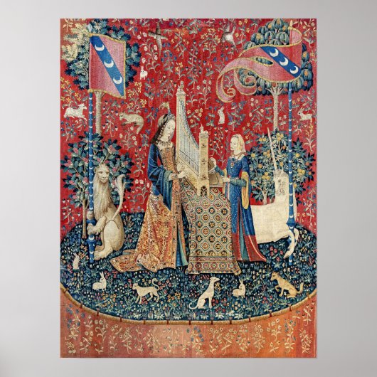 The Lady and the Unicorn, Hearing ポスター (正面)