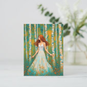 The Lady in the Forest ポストカード (スタンド正面)