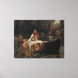 The Lady of Shalott – 1888 John William Waterhouse キャンバスプリント